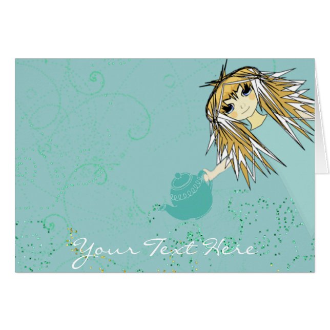 Anime Tea Party - Anpassad OBS Kort (Framsidan Horizontal)