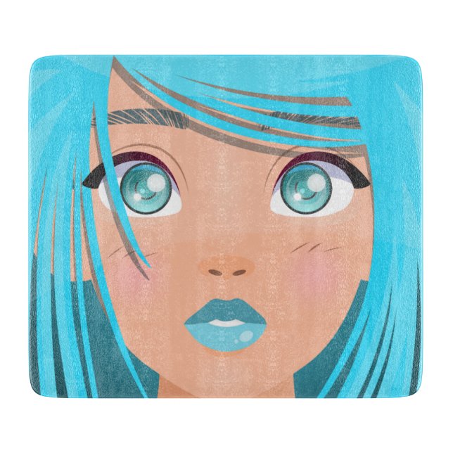 ANIME TECKNAD GIRL (Framsidan)