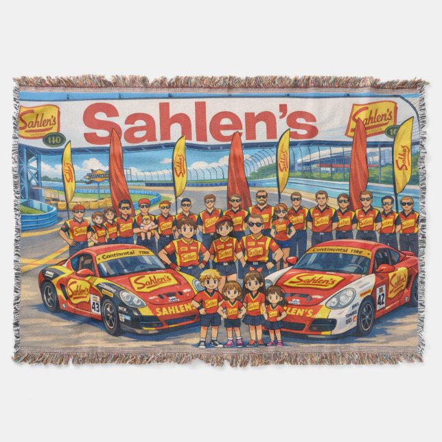 Anime throw blanket filt (Framsidan)