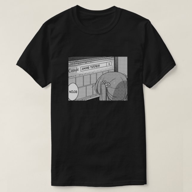 ANIME TIDDIES Essential T Shirt (Design framsida)