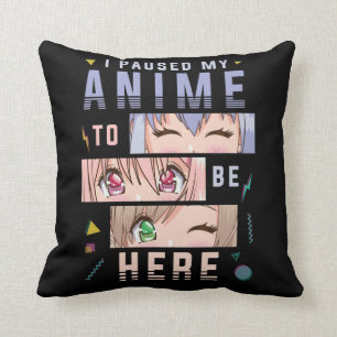Anime Tittar på japanska Anime Älskare Kudde
