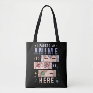 Anime Tittar på japanska Anime Älskare Tygkasse