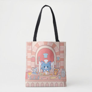 Anime Tom, Jerry och Tuffy Bakery Tygkasse