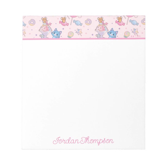 Anime Tom, Jerry och Tuffy Candyland Mönster Anteckningsblock (Framsida)