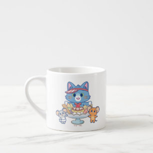 Anime Tom, Jerry och Tuffy Dessert Parlor Espressomugg