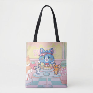 Anime Tom, Jerry och Tuffy Dessert Parlor Tygkasse