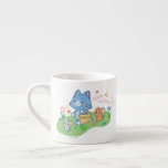 Anime Tom, Jerry och Tuffy Picnic Espressomugg<br><div class="desc">Med den här snygga animeringsgrafiken kan du spela in en glatt dag ut i naturen. Tom leder vägen med ett picknickskt basket och njuter av skönheten i vår blommor kring honom. Tuffy och Jerry, lika lycklig, följer med, Tuffy med en nyfiken återblick och Jerry med entusiasm. Scenen ställs in i...</div>
