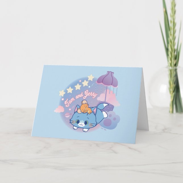 Anime Tom och Jerry Dreamy Nights Kort (Framsida)