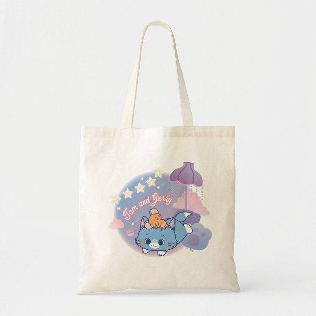 Anime Tom och Jerry Dreamy Nights Tygkasse (Framsidan)