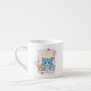 Anime Tom och Jerry Strawberry Roligt Espressomugg