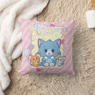 Anime Tom och Jerry Strawberry Roligt Kudde