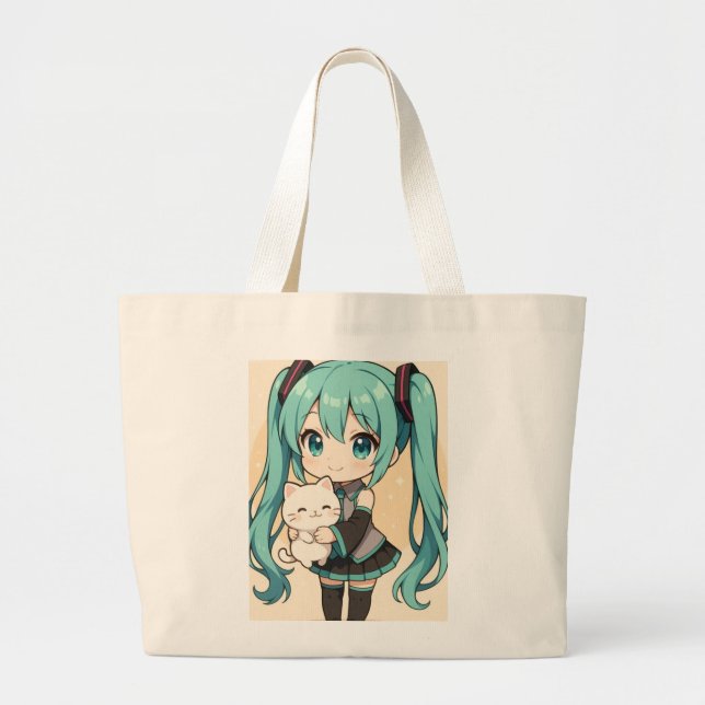 Anime Totes bag  Jumbo Tygkasse (Framsidan)