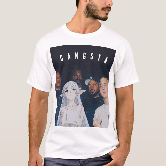 Anime Tshirt T Shirt (Framsida)
