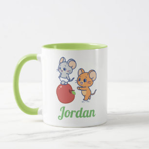 Anime Tuffy och Jerry Apple Rolling Mugg