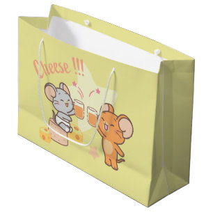 Anime Tuffy och Jerry Cheers to Cheese