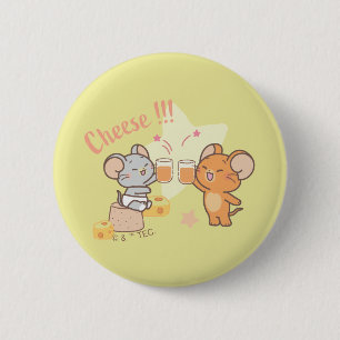 Anime Tuffy och Jerry Cheers to Cheese Knapp
