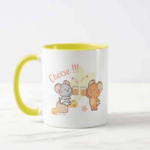 Anime Tuffy och Jerry Cheers to Cheese Mugg