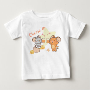 Anime Tuffy och Jerry Cheers to Cheese T Shirt