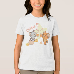 Anime Tuffy och Jerry Cheers to Cheese T Shirt