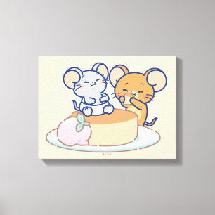 Anime Tuffy och Jerry Cheesecake Canvastryck