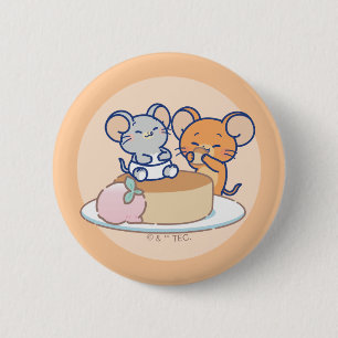 Anime Tuffy och Jerry Cheesecake Knapp