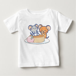 Anime Tuffy och Jerry Cheesecake T Shirt