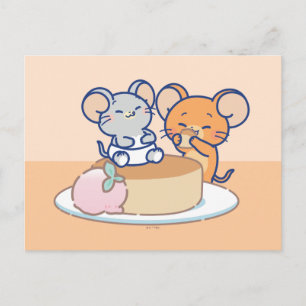 Anime Tuffy och Jerry Cheesecake Vykort