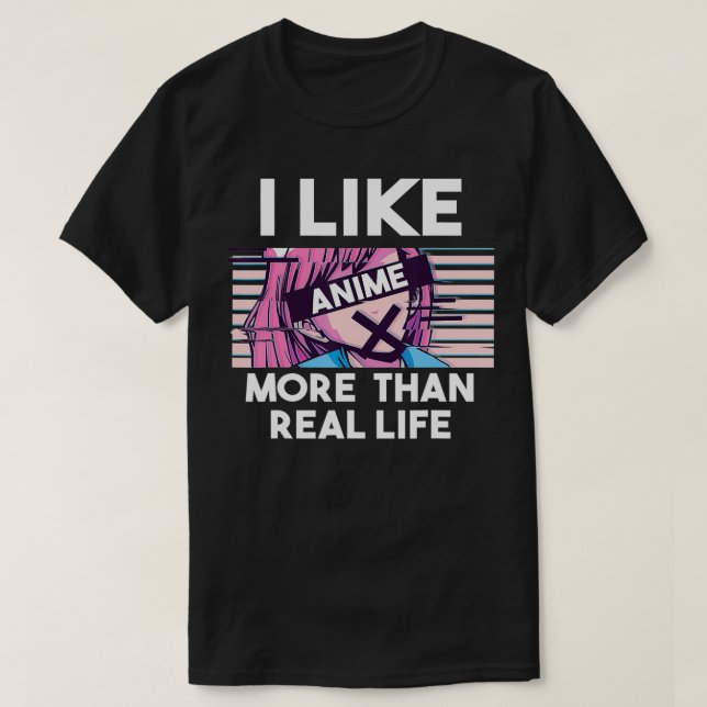 Anime Underbar Gift Manga Japan Manar Boys Kawaii  T Shirt (Design framsida)