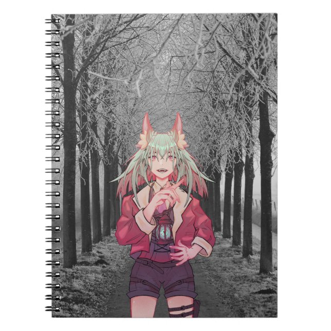 Anime, V Tuber, VTuber, road Anteckningsbok (Framsidan)