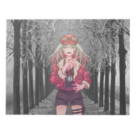 Anime, V Tuber, VTuber winter Anteckningsblock