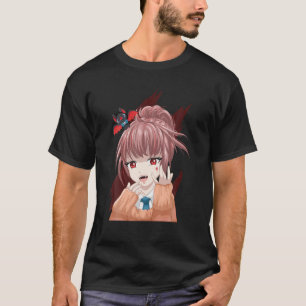Anime Vampire Girl - Cute Fladdermus - Japansk est T Shirt