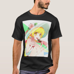 Anime Vampire Girl Shinobu Waifu Graphic T Shirt