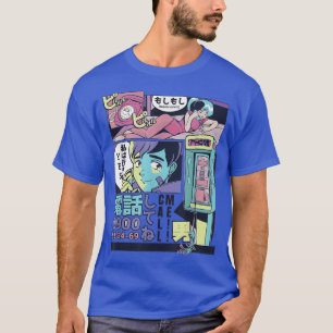 Anime Vaporwave Japan Anime Merch Anime Saker Japa T Shirt