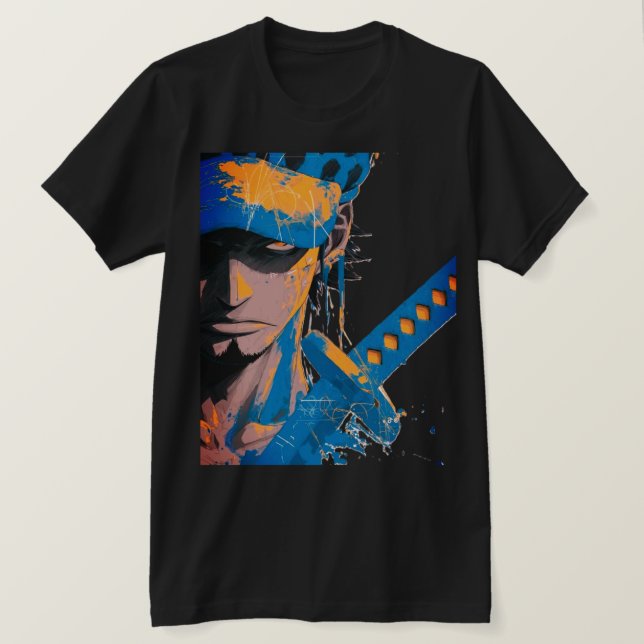 Anime Vibes Unleashed – Streetwear Edition T Shirt (Design framsida)