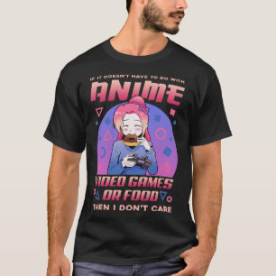 Anime Video Games Food Donuts Kawaii Otaku Japan M T Shirt