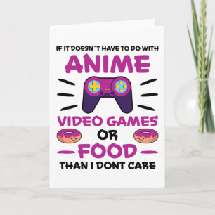 Anime Video Games Food Manga Japan Roligt Kawaii G Kort