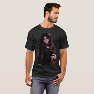 Anime Volleyboll Flicka - Halloween Edition T Shirt