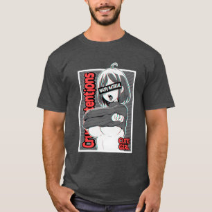 Anime Waifu H Älskare Anime Japansk Estetisk flick T Shirt