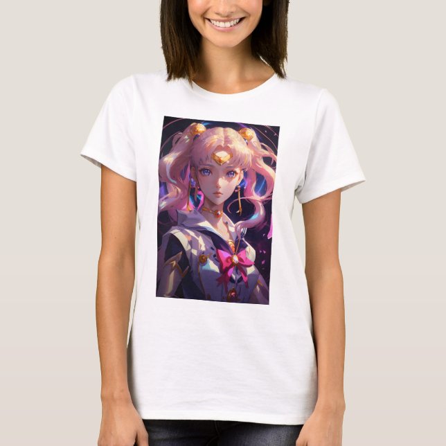 Anime waifu t shirt (Framsida)