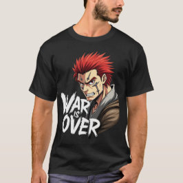 Anime Warrior - Krig är över stridshandling Manga T Shirt