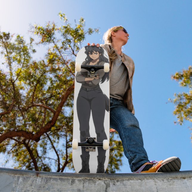 Anime WerevarWoman Mini Skateboard Bräda 18,5 Cm (Utomhus 1)