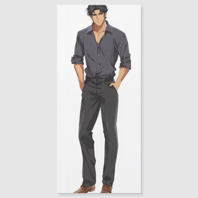 Anime Zaddy Handsome Man (Framsida)