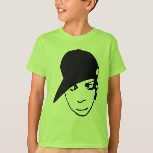 AnimeB-pojke. Hip hop utrustar Tee Shirt