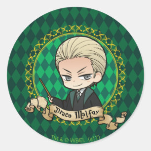 AnimeDraco Malfoy Runt Klistermärke