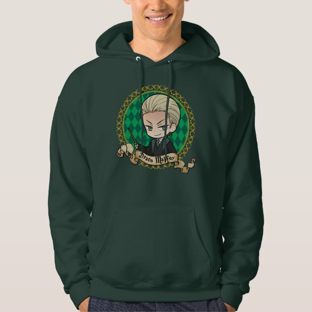 AnimeDracoMalfoy porträtt Sweatshirt Med Luva (Framsida)