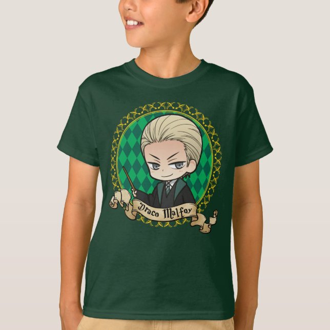 AnimeDracoMalfoy porträtt T Shirt (Framsida)