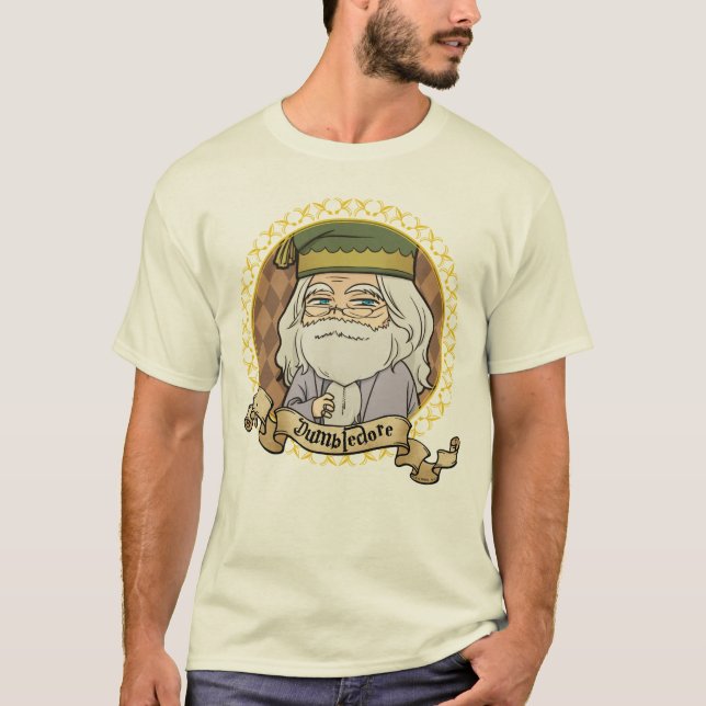 AnimeDumbledore porträtt Tee (Framsida)