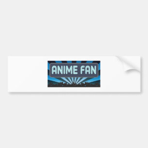 Animefläktstort festtält bildekal