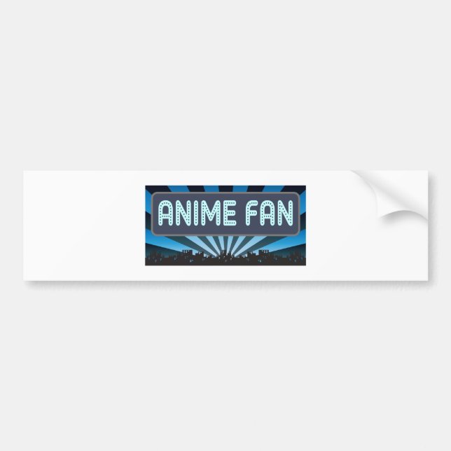 Animefläktstort festtält bildekal (Framsidan)