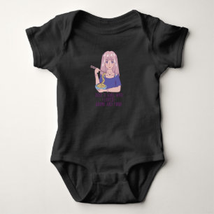 Animeflicka för Anime- och matluffare T Shirt